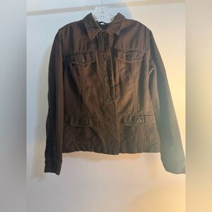 Women’s Brown Jean Jacket